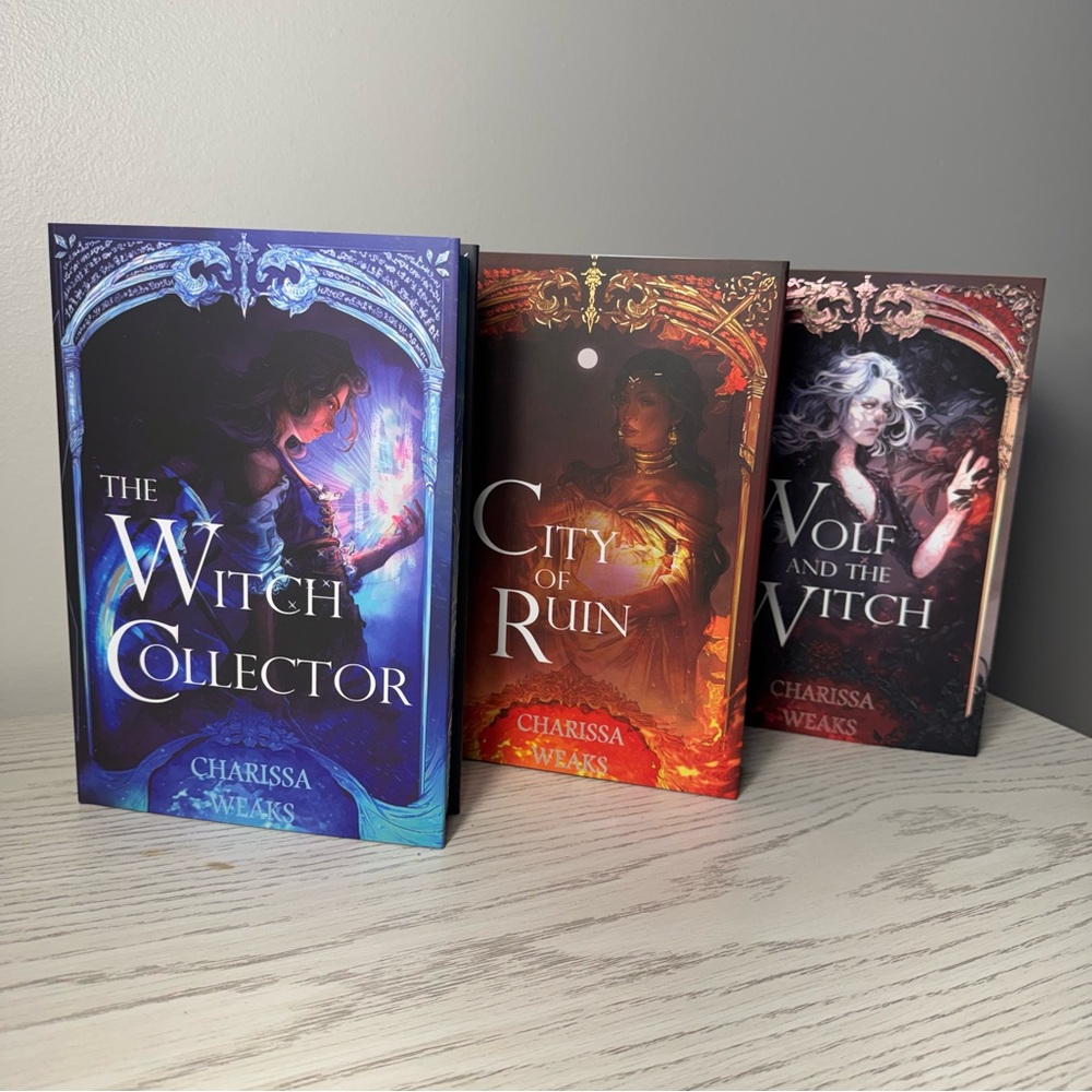 Arcane Society Witch Walker Series Books 1-3 by Charissa Weaks - Signed